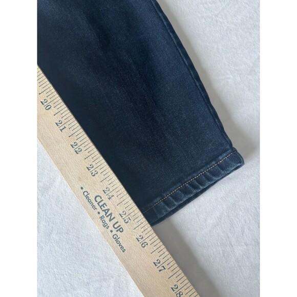 Everlane Jeans Womens 31 The Curvy High‎ Rise Skinny Blue Crop Denim Classic - Picture 10 of 11